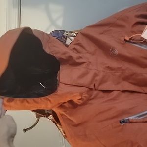 Volcom ski jacket in RUST  womans XS